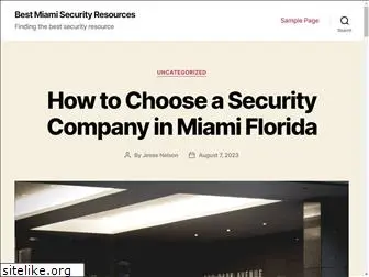 securityservicemiami.com