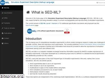 sed-ml.org