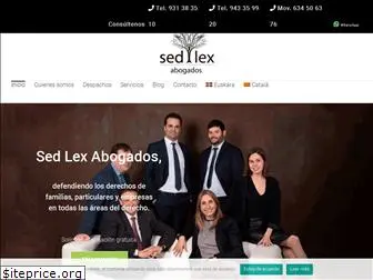 sedlexabogados.com