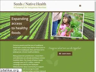 seedsofnativehealth.org