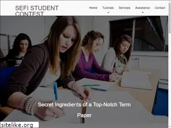 sefistudentcontest.com