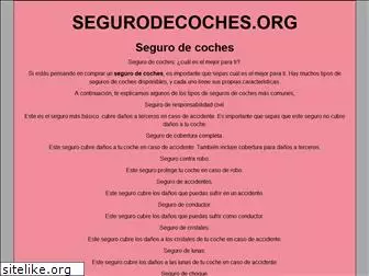 segurodecoches.org