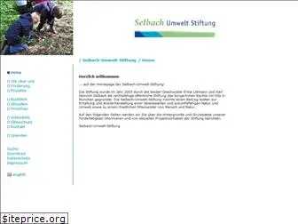 selbach-umwelt-stiftung.org