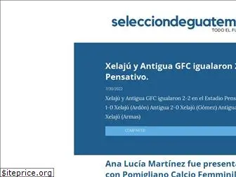 selecciondeguatemala.com