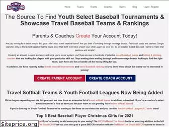 selectbaseballteams.com