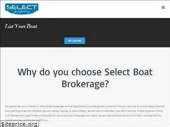 selectboatbrokerage.com