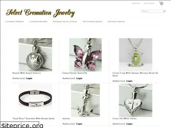selectcremationjewelry.com