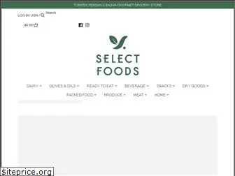 selectfoodsmarket.com