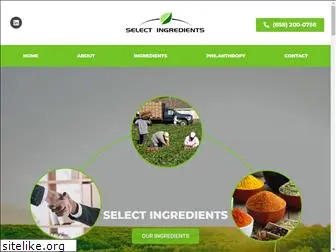 selectingredients.com