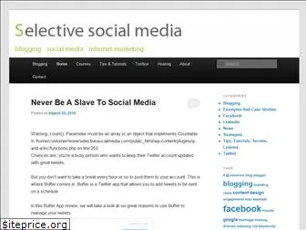 selectivesocialmedia.com