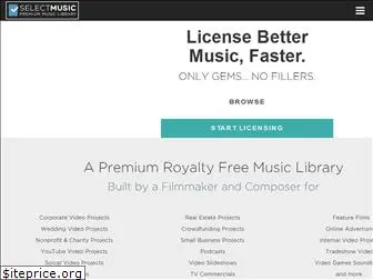 selectmusiclibrary.com