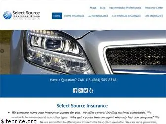 selectsourceinsurance.com