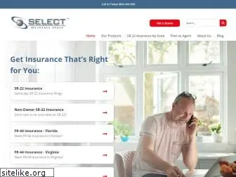 selectsr22insurance.com