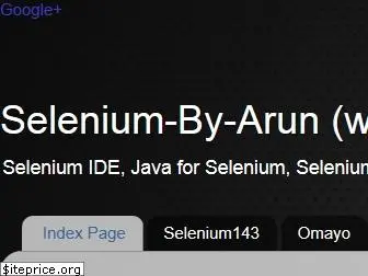 selenium-by-arun.blogspot.in
