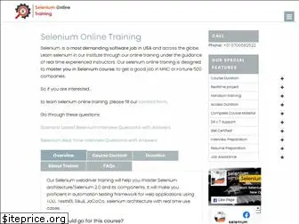 seleniumonlinetraining.in