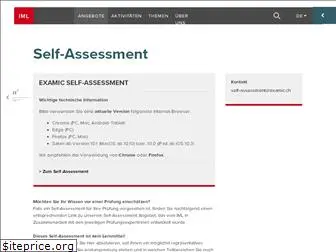 self-assessment.iml.unibe.ch