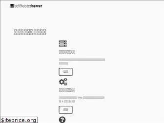 selfhostedserver.com