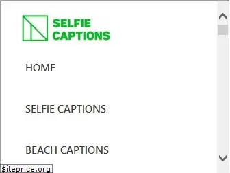 selfiecaptions.com