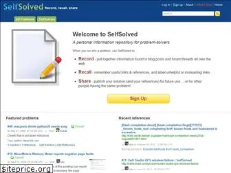 selfsolved.com