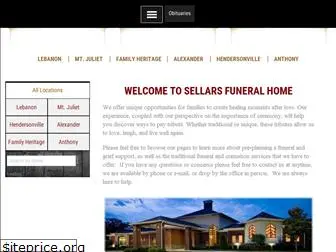 sellarsfuneralservices.com