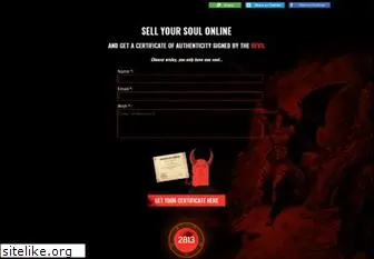 sellyoursoultothedevil.com