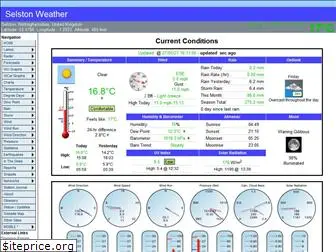 selstonweather.info