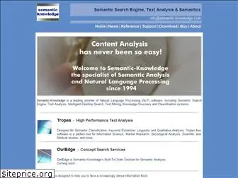 semantic-knowledge.com