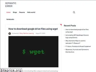 semanticerror.com