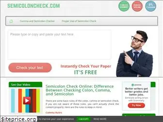 semicoloncheck.com