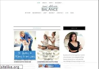 semidelicatebalance.com