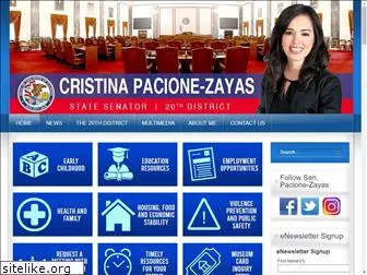 senatorpacionezayas.com