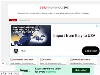 sendanonymoussms.com