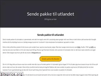 sendepakketilutlandet.no