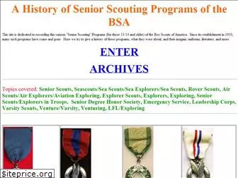 seniorscoutinghistory.org