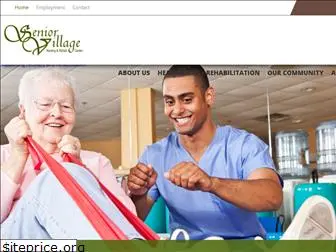 seniorvillagerehab.com