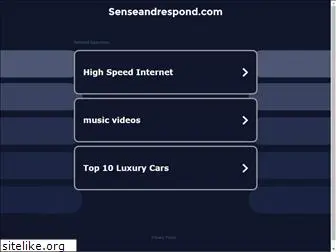 senseandrespond.com