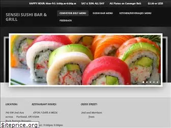 senseisushipdx.com