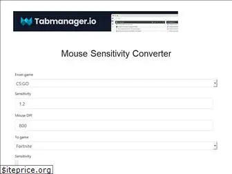 sensitivityconverter.com