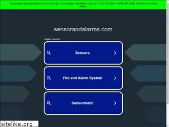 sensorandalarms.com