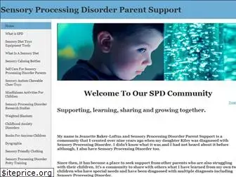 sensoryprocessingdisorderparentsupport.com