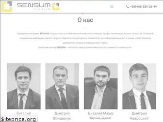 sensum-law.com