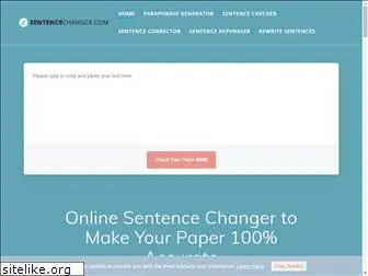 sentencechanger.com