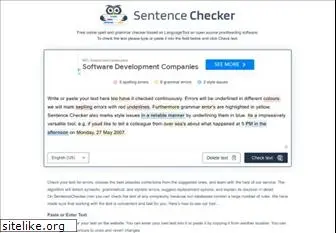 sentencechecker.com