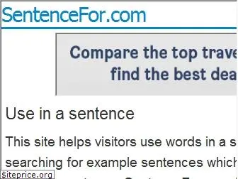 sentencefor.com