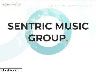 sentricmusicgroup.com