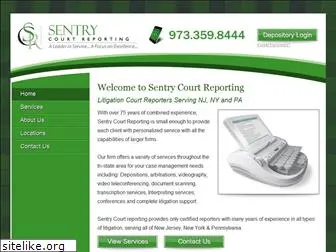 sentrycourtreporting.com