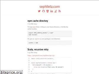 sephlietz.com