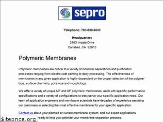 sepromembranes.com