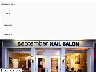 septembernailsalon.com