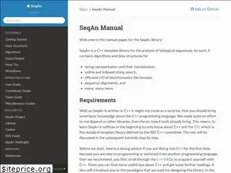 seqan.readthedocs.io